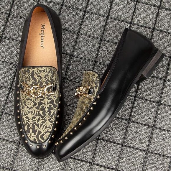 NEW! Men\'s Fashion Classic Faux Leather Loafers and Weeding Dress Shoes